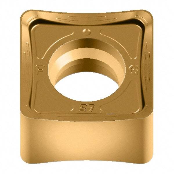 Walter - F57 Grade WKK25S Milling Insert - 6.4mm Thick, 12.7mm Inscribed Circle, 1.2mm Corner Radius - Exact Tool & Supply