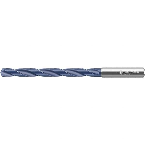 Walter-Titex - 5.9mm 140° Solid Carbide Jobber Drill - TiNAl Finish, Right Hand Cut, 97mm OAL - Exact Tool & Supply