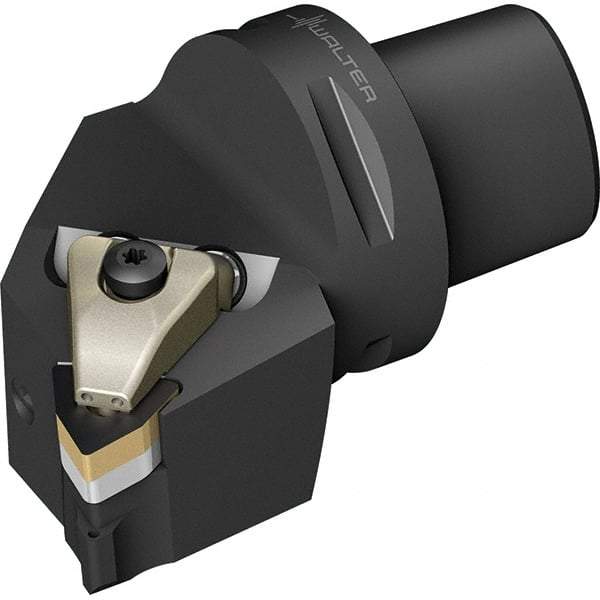 Walter - 95° Lead Angle, Indexable Turning Toolholder - 74mm OAL, Series DWLN-CAPTO-AUSSEN-P - Exact Tool & Supply