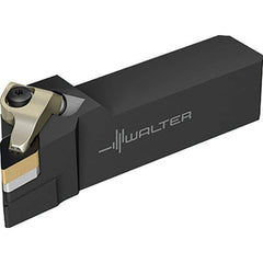 Walter - 93° Lead Angle, 25mm Shank Height x 25mm Shank Width, Indexable Turning Toolholder - 140mm OAL, Series DDJN-ISO-AUSSEN-P - Exact Tool & Supply