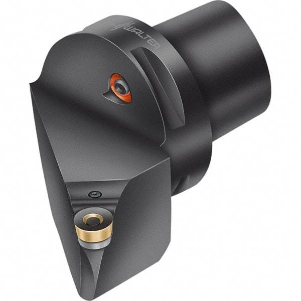 Walter - 0° Lead Angle, Indexable Turning Toolholder - 103mm OAL, Series PRSC-CAPTO-AUSSEN - Exact Tool & Supply