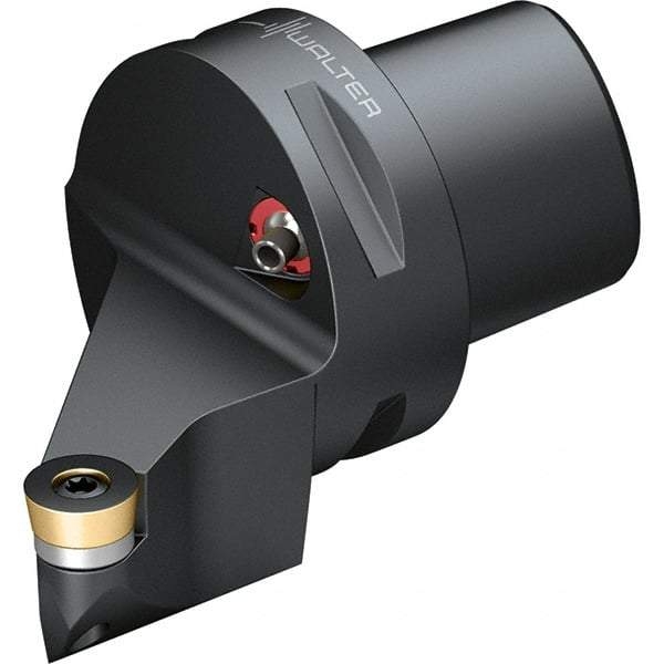 Walter - 0° Lead Angle, Indexable Turning Toolholder - 90mm OAL, Series SRSC-CAPTO-AUSSEN - Exact Tool & Supply