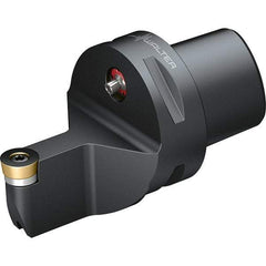 Walter - 0° Lead Angle, Indexable Turning Toolholder - 90mm OAL, Series SRDC-CAPTO-AUSSEN - Exact Tool & Supply