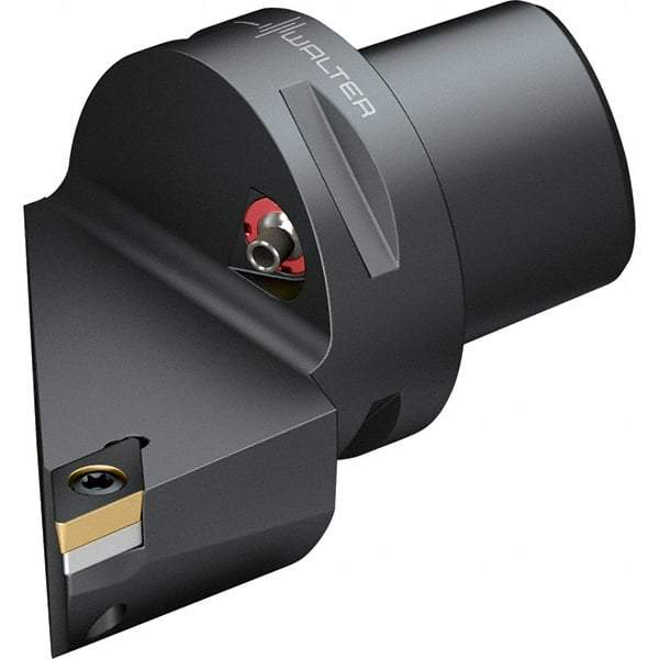 Walter - 93° Lead Angle, Indexable Turning Toolholder - 59mm OAL, Series SDJC-CAPTO-AUSSEN - Exact Tool & Supply
