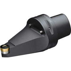 Walter - 0° Lead Angle, Indexable Turning Toolholder - 138mm OAL, Series SRDC-CAPTO-AUSSEN-45 - Exact Tool & Supply