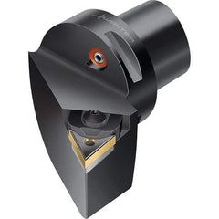 Walter - 93° Lead Angle, Indexable Turning Toolholder - 74mm OAL, Series MTJN-CAPTO-AUSSEN - Exact Tool & Supply