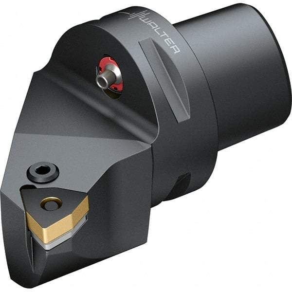 Walter - 95° Lead Angle, Indexable Turning Toolholder - 74mm OAL, Series PWLN-CAPTO-AUSSEN - Exact Tool & Supply