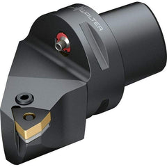 Walter - 95° Lead Angle, Indexable Turning Toolholder - 74mm OAL, Series PWLN-CAPTO-AUSSEN - Exact Tool & Supply