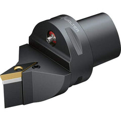 Walter - 72.5° Lead Angle, Indexable Turning Toolholder - 74mm OAL, Series PVVB-CAPTO-AUSSEN - Exact Tool & Supply