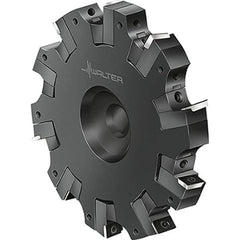 Walter - 0.551" Cutting Width, 100mm Cutter Diam, Indexable Slotting Cutter - Exact Tool & Supply