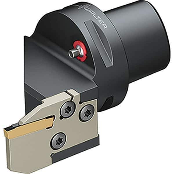 Walter - 0.472" Max Depth of Cut, Indexable Grooving Cutoff Toolholder - 16 Seat Size, Series NCAE-GX16-CAPTO - Exact Tool & Supply