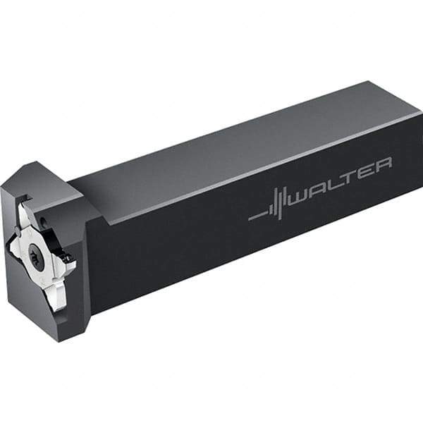 Walter - 6mm Max Depth of Cut, Indexable Grooving Tool Holder - 25.4mm Shank Height, 25.4mm Shank Width, 150mm OAL - Exact Tool & Supply