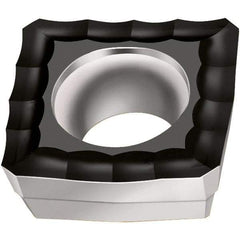 Walter - E67 Grade WSP45S Indexable Drill Insert - TiAlN+Al2O3+(Al) Finish, 1/4" Inscribed Circle - Exact Tool & Supply
