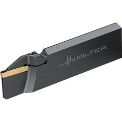 Walter - 1.024" Blade Height, 0.272" Blade Width, 4.331" OAL, Left Hand Cut, Indexable Cut-Off Blade - 23mm Max Depth of Cut, G1041-P Blade, G1041-P Series - Exact Tool & Supply