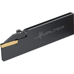 Walter - 1.26" Blade Height, 0.285" Blade Width, 4.331" OAL, Right Hand Cut, Indexable Cut-Off Blade - 32mm Max Depth of Cut, G1041 Blade, G1041 Series - Exact Tool & Supply