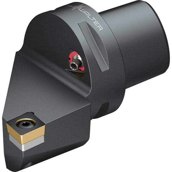 Walter - 95° Lead Angle, Indexable Turning Toolholder - 59mm OAL, Series SCLC-CAPTO-AUSSEN - Exact Tool & Supply