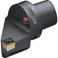 Walter - 95° Lead Angle, Indexable Turning Toolholder - 59mm OAL, Series SCLC-CAPTO-AUSSEN - Exact Tool & Supply