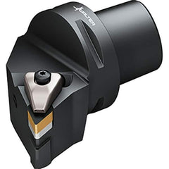 Walter - 107.5° Lead Angle, Indexable Turning Toolholder - 103mm OAL, Series DDHN-CAPTO-AUSSEN-P - Exact Tool & Supply