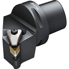 Walter - 0° Lead Angle, Indexable Turning Toolholder - 103mm OAL, Series DDUN-CAPTO-AUSSEN-P - Exact Tool & Supply