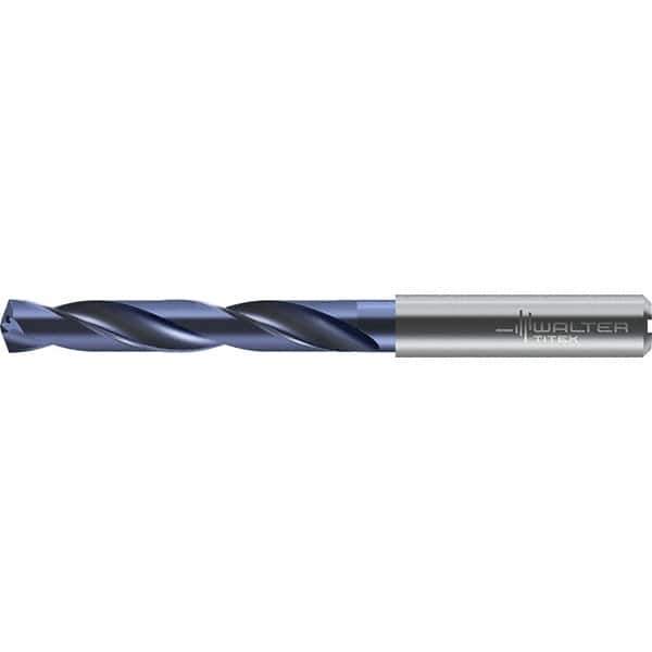 Walter-Titex - 16.1mm 140° Solid Carbide Jobber Drill - TiNAl Finish, Right Hand Cut, 143mm OAL - Exact Tool & Supply