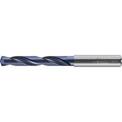 Walter-Titex - 16.1mm 140° Solid Carbide Jobber Drill - TiNAl Finish, Right Hand Cut, 143mm OAL - Exact Tool & Supply