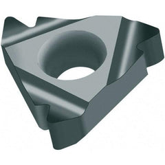 Walter - Internal Right Hand M (Metric 60°, MF 60°, UN 60°, UNC 60°, UNF 60°) Laydown Threading Insert - Grade WMP32, TiAlN Coated 6.35mm Inscribed Circle - Exact Tool & Supply