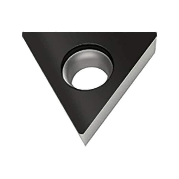 Walter - TPMW RK6 Grade WKK20S Turning Insert - TiCN+Al2O3+(TiCN) Finish, 60° Triangle, 6.35mm Inscr Circle, 2.38mm Thick, 0.4mm Corner Radius - Exact Tool & Supply