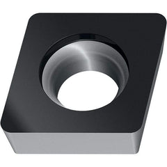Walter - CPMW RK6 Grade WKK20S Turning Insert - TiCN+Al2O3+(TiCN) Finish, 80° Rhombic, 6.35mm Inscr Circle, 2.38mm Thick, 0.4mm Corner Radius - Exact Tool & Supply