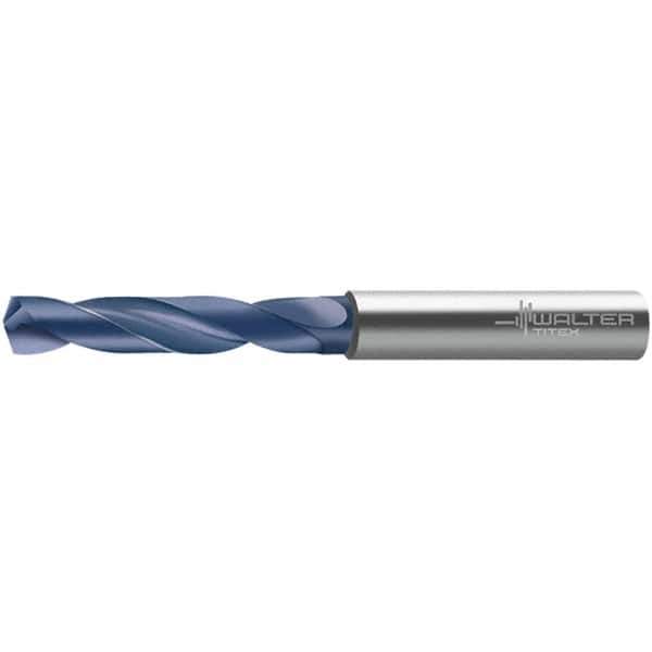 Walter-Titex - 17.8mm 140° Solid Carbide Screw Machine Drill Bit - Right Hand Cut, 73mm Flute Length, 123mm OAL - Exact Tool & Supply
