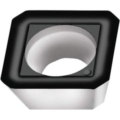 Walter - D57 Grade WSP45S Milling Insert - 3.97mm Thick, 9.52mm Inscribed Circle, 0.5mm Corner Radius - Exact Tool & Supply
