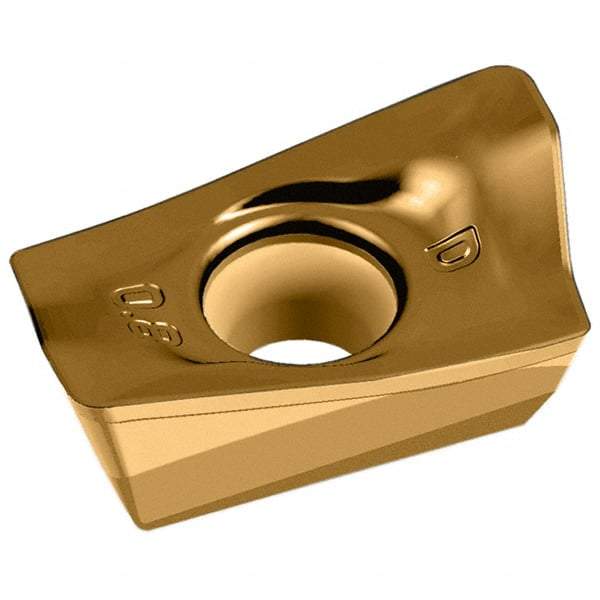 Walter - D56 Grade WKP35G Milling Insert - 6.15mm Thick, 10.8mm Inscribed Circle, 0.8mm Corner Radius - Exact Tool & Supply