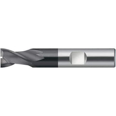 Walter-Prototyp - 3mm, 4mm LOC, 6mm Shank Diam, 50mm OAL, 2 Flute, Solid Carbide Square End Mill - TiAlN Finish, 30° Helix, Right Hand Cut, Right Hand Flute, Series MC716-W-2-A - Exact Tool & Supply
