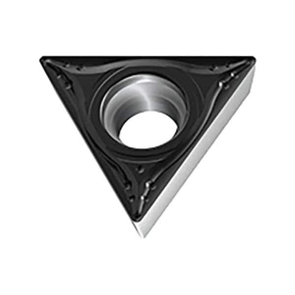 Walter - TCGT MM4 Grade WSM20S Turning Insert - TiAlN+Al2O3+(Al) Finish, 60° Triangle, 5.56mm Inscr Circle, 2.38mm Thick, 0.4mm Corner Radius - Exact Tool & Supply