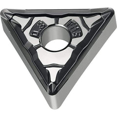 Walter - TNMG FM5 Grade WSM10S Turning Insert - TiAlN+Al2O3+(Al) Finish, 60° Triangle, 9.53mm Inscr Circle, 4.76mm Thick, 0.4mm Corner Radius - Exact Tool & Supply