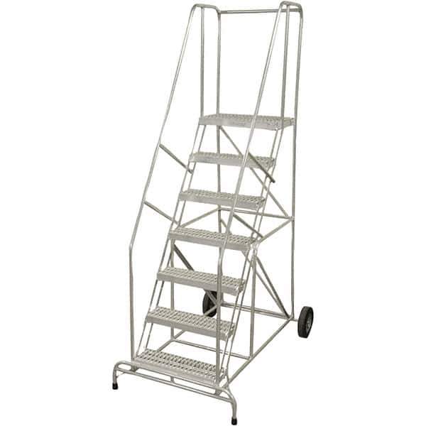 Cotterman - Rolling & Wall Mounted Ladders & Platforms Type: Rolling Warehouse Ladder Style: Rolling Safety Ladder - Exact Tool & Supply