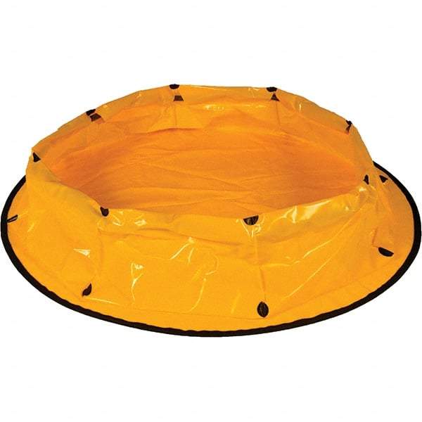 UltraTech - 100 Gal 10 oz Polyethylene Pop-Up Pool, Sprung Steel - 1' High x 64-1/2" Long - Exact Tool & Supply