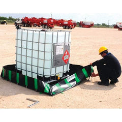 UltraTech - 810 Gal Copolymer 2000 Containment Berm, Economy Model - 13" High x 10' Wide x 10" Long - Exact Tool & Supply