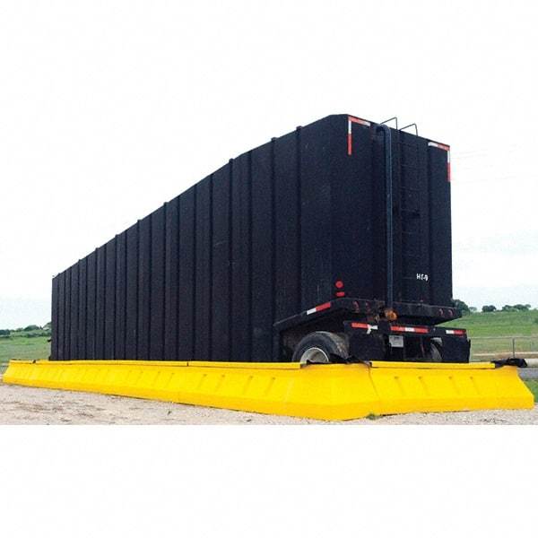 UltraTech - 13,716 Gal Polyethylene Containment Berm System - 2' High x 55' Wide x 16" Long - Exact Tool & Supply