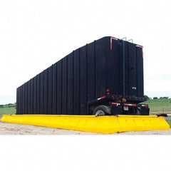 UltraTech - 13,716 Gal Polyethylene Containment Berm System - 2' High x 55' Wide x 16" Long - Exact Tool & Supply