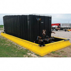 UltraTech - 3,978 Gal Polyethylene Containment Berm System - 1' High x 49' Wide x 10" Long - Exact Tool & Supply
