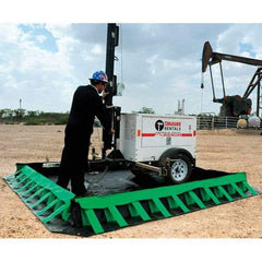 UltraTech - 4,488 Gal Copolymer 2000 Containment Berm, Compact Model - 1' High x 40' Wide x 15" Long - Exact Tool & Supply