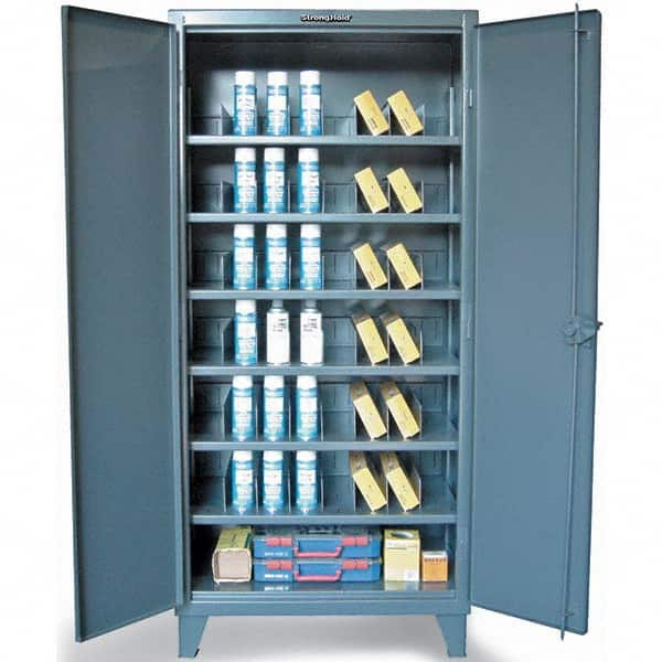 Strong Hold - Storage Cabinets Type: Bin Width (Inch): 48 - Exact Tool & Supply