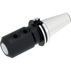 Seco - CAT50 Taper Shank 1-1/2" Hole End Mill Holder/Adapter - 132.59mm Nose Diam, 6" Projection, Through-Spindle & DIN Flange Coolant - Exact Tool & Supply