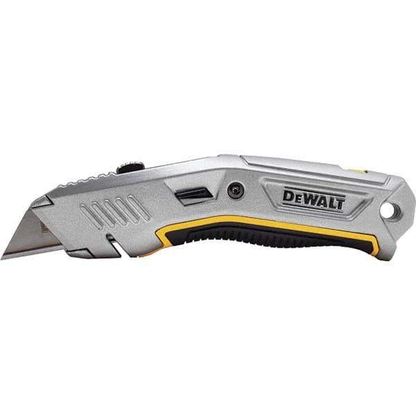 DeWALT - Utility Knives, Snap Blades & Box Cutters Type: Retractable Utility Knife Blade Type: Retractable - Exact Tool & Supply