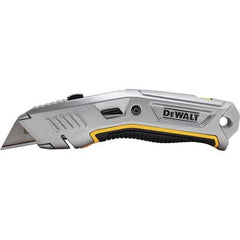 DeWALT - Utility Knives, Snap Blades & Box Cutters Type: Retractable Utility Knife Blade Type: Retractable - Exact Tool & Supply