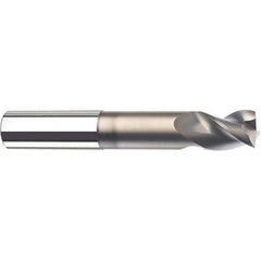 SGS - 20mm, 3 Flute, Single End, Solid Carbide, 0.1181" Corner Radius End Mill - 150mm OAL, 38° Helix, 25mm LOC, Right Hand Cut - Exact Tool & Supply