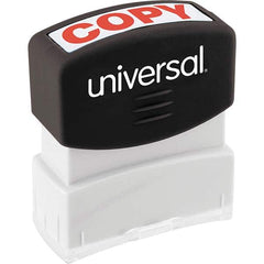 UNIVERSAL - Pre-inked Stock Stamps Type: Message Message: COPY - Exact Tool & Supply