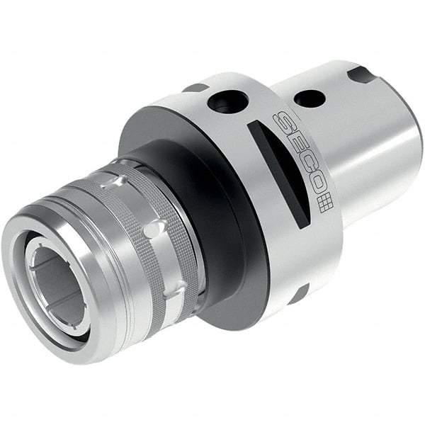 Seco - C8 Taper Shank, 20mm Hole Diam x 49mm Nose Diam Milling Chuck - 60mm Projection, 53" TIR, - Exact Tool & Supply