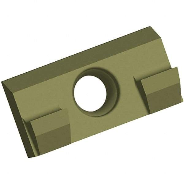 Kennametal - KGIP300 Grade KCU45 Carbide Milling Insert - AlTiN Finish, 0.14mm Thick, 2.8mm Inscribed Circle - Exact Tool & Supply