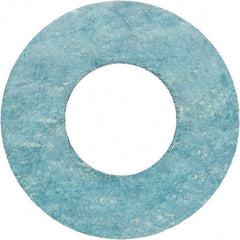 Value Collection - 4" Pipe, 4-1/2" ID x 7-1/8" OD Flange Gasket - Aramid Fiber with Buna-N Binder, Blue, 1/16" Thick - Exact Tool & Supply
